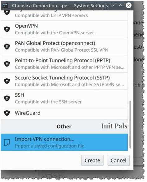 How To Connect To A Openvpn Server With Ovpn File From Kde Kubuntu Init Pals