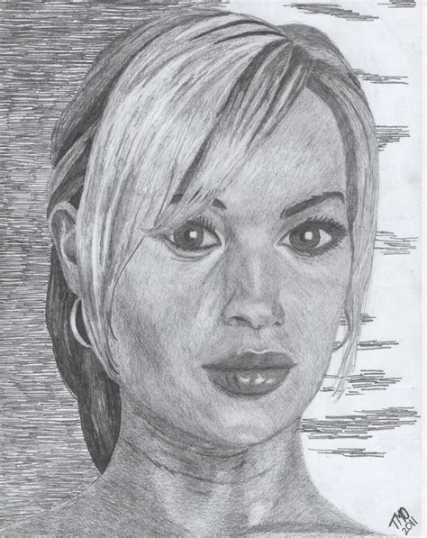 Jolene Blalock From Stargate SG And Enterprise Stargate Sg Male Sketch Stargate