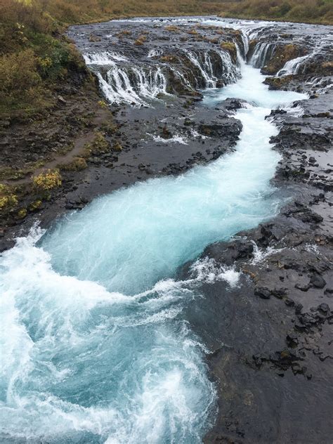 The Bluest Waterfall In Iceland Bruarfoss Meg Biram