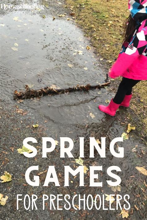 Spring Games For Preschoolers