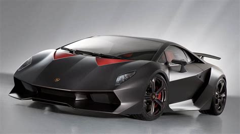 Красивый автомобиль Lamborghini Sesto Elemento обои для рабочего