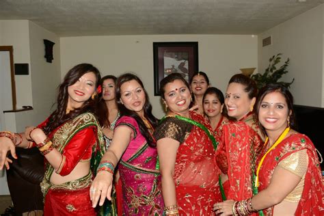 Nepali Tummy Teej Celebration 2014