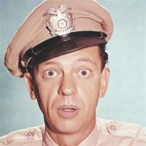 because it makes me smile don knotts the andy griffith show barney fife