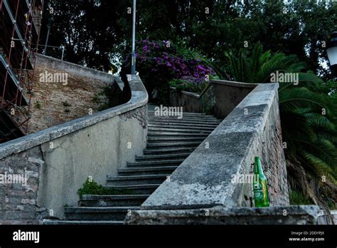 Empty Stairs At Piazza Del Popolo Hi Res Stock Photography And Images