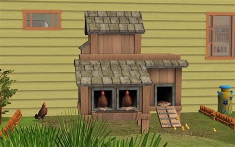 Chicken Coop The Sims 4 Chicken Coop Ideas