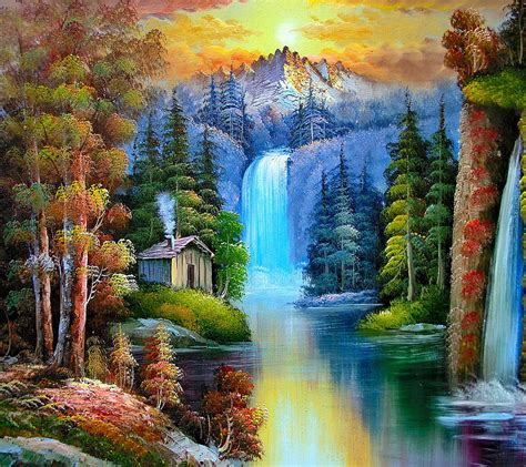 Nature Abstract Painting Hd Wallpaper Peakpx