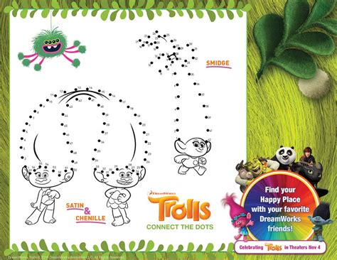 Free printable trolls coloring pages and trolls activity sheets to celebrate the new animated film! Pin on Kids Printables