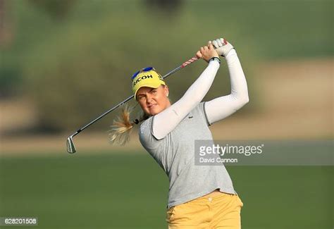 Charley Hull Of England Plays Her Second Shot On The Tenth Hole News