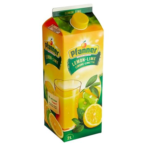 Pfanner Lemon Lime 2l Tesco Groceries