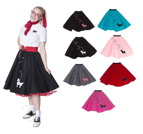 Adult Pc 50s Poodle Skirt Outfit Demoduepuntiassociazioneit