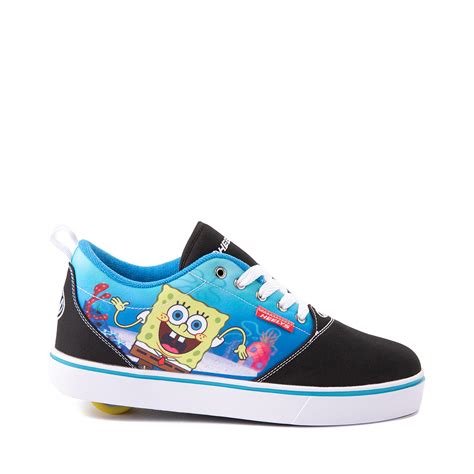 Mens Heelys Pro 20 Spongebob Squarepants™ Skate Shoe Black Blue