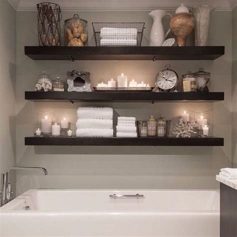 20 Modern Bathroom Floating Shelves Design Ideas For You Trendedecor