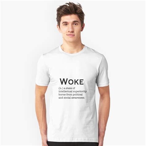 Woke Definition T Shirt By Peggieprints Redbubble