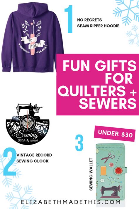 Maybe you would like to learn more about one of these? Fun gifts for sewers and quilters $30 and under: 2019 gift ...