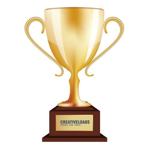 Sau đó, sau khi bạn đăng ký trên trang logo, bạn sẽ thấy một logo có dấu «miễn phí». Clip art vectorial trofeo dorado - Imagen vectorial ...