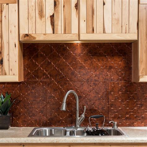 Popular Copper Backsplash Wallpapers Simple Home Ideas