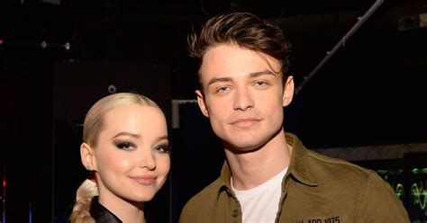 You can also upload and share your favorite thomas doherty wallpapers. Thomas Doherty Wears Personalized Jacket of Dove Cameron's ...