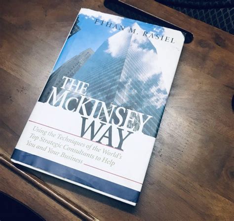 The Mckinsey Way — Review The Mckinsey Way Is A Book That By