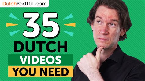35 beginner dutch videos you must watch learn dutch youtube