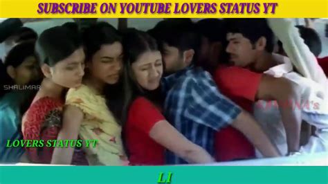 Romance In Bus 😘 Kissing Special💝new Whatsapp Status Video Song 💝 Romantic Lip Kiss Lovers