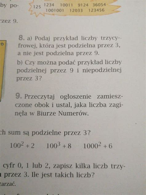 Przeczytaj Ulotkę I Odpowiedz Na Pytania - Zad 8 i 9. Zdjęcie w załaczniku. - Brainly.pl