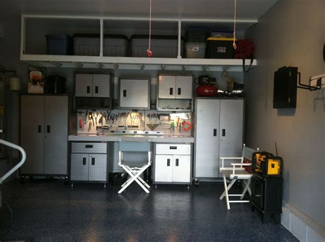 After garageworks have completed their work on your garage, the level of noise from your kid's band will have reduced drastically. Garage works cabinets with a DIY work bench and storage ...