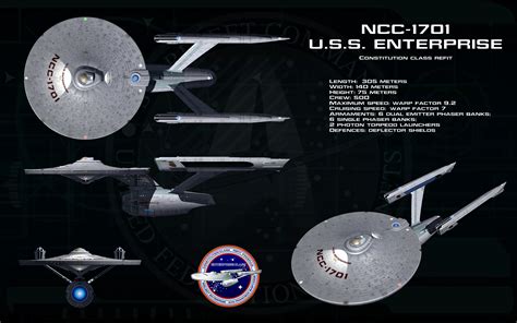 Wallpaper Space Vehicle Weapon Star Trek Uss Enterprise Spaceship