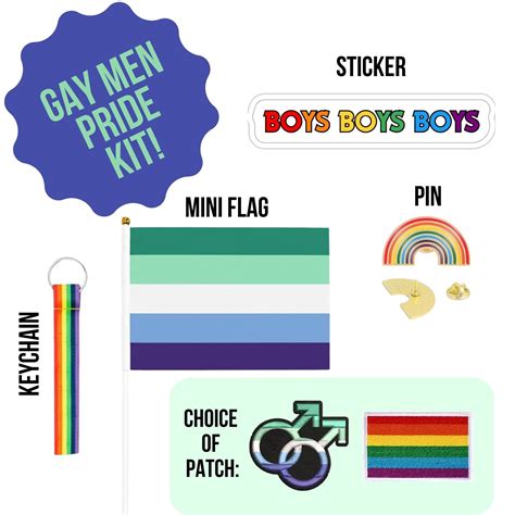 Gay Men Pride Kit Prideboxco