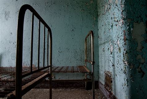 Bedposts Photo Of The Abandoned Norwich State Hospital