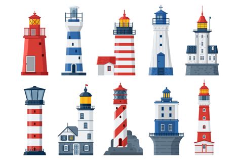 We provide a large selection of free svg files for silhouette, cricut and other cutting machines. Lighthouse Icons and Patterns By KrugliVector ...