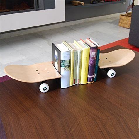 Buchstützen Skateboard | Skateboard möbel, Bücherstütze, Skateboard