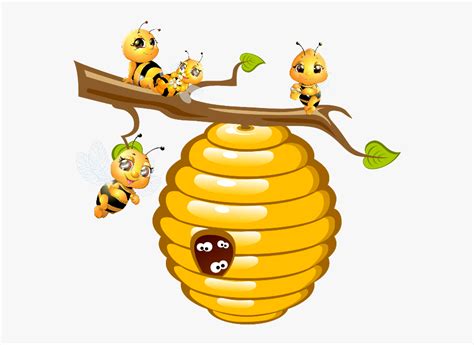 Bees Clipart Honey Bee Bees Honey Bee Transparent Free