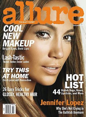 Celebrity Photoshoots Jennifer Lopez Hot Scans From Allure Magazine