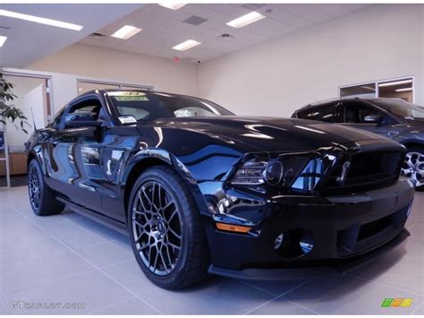 2014 Black Ford Mustang Shelby Gt500 Svt Performance Package Coupe