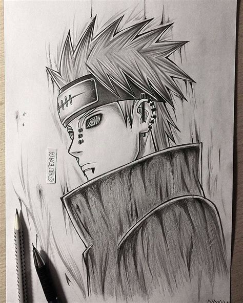 Được Nhúng Naruto Sketch Naruto Drawings Anime Sketch
