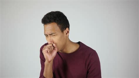 Coughing Sick Young Man Stock Footage Video 19227379 Shutterstock