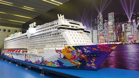 Cruise Line Builds Worlds Largest Lego Cruise Ship