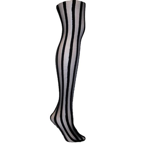 Vertical Stripe Tights Textured Tights Foot Traffic