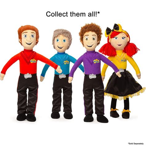 The Wiggles Red Wiggle Simon Pryce 14 Plush Doll Famous Kids Group Mi