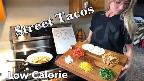 We would like to show you a description here but the site won't allow us. Low Calorie Chicken Street Tacos! Only 200 calories! - YouTube