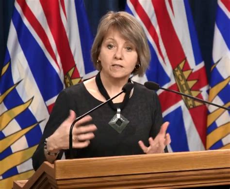 Bonnie henry, british columbia's provincial health officer, and health minister adrian dix provide an update on the. Confirmed COVID-19 Cases in B.C. Rise to 1,266 Over the Weekend - My Kootenay Now