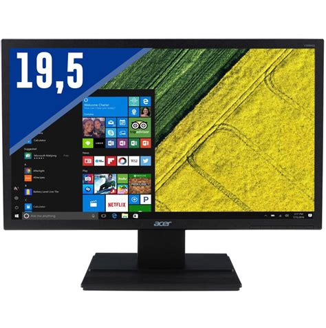 Monitor Acer V206hql Led 195 Hd Widescreen Monitor