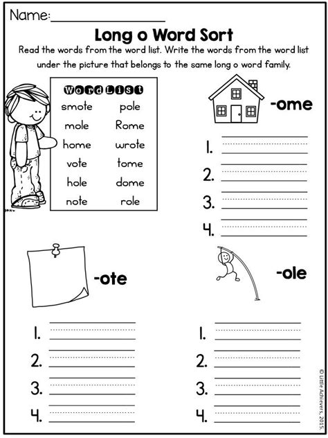 Our list of second grade spelling words is a great resource for parents, teachers and students. Grade 2 Long A Sound Words Worksheet - worksheet