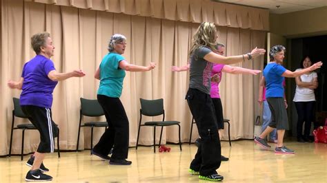 Zumba Gold At The Senior Center In Concord California Youtube