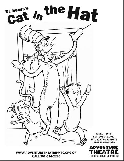 Printable Dr Seuss Coloring Sheets Seuss And Heres A Wonderful