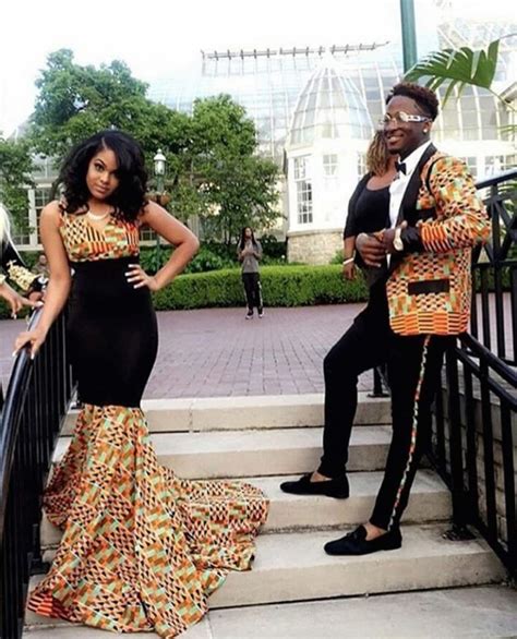 African Couples Outfit Couples Prom Outfit Couples Matching Outfit
