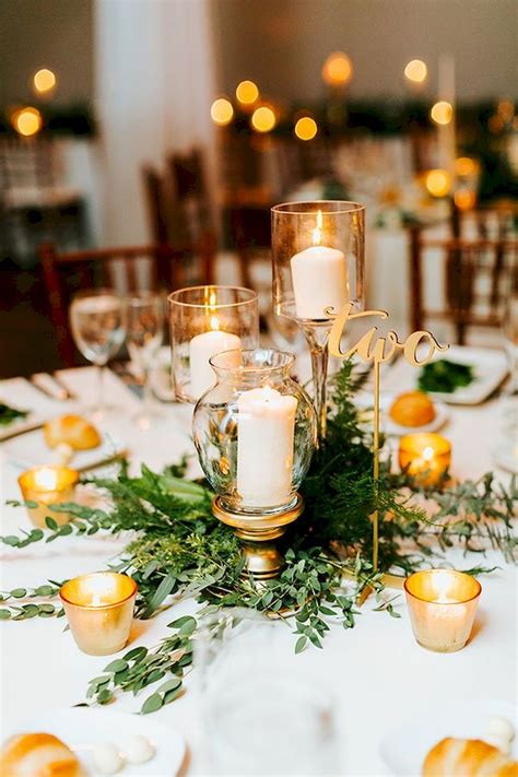 52 Simple Wedding Reception Table Decorations Ideas Ijabbsah