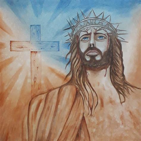 Download 25 Artwork Jesus Watercolor Painting F1 Vektor