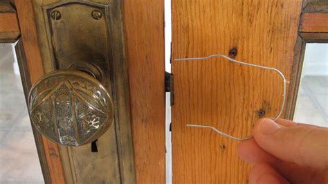 Paperclip, wire coat hanger or similar. How to Pick Simple Locks/Latches With a Paper Clip | Paper clip, Diy lock, Simple