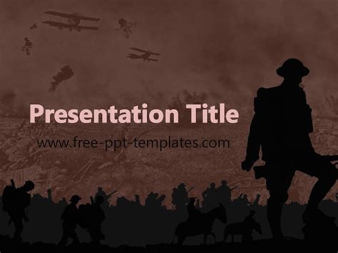 Ww1 Slides Template